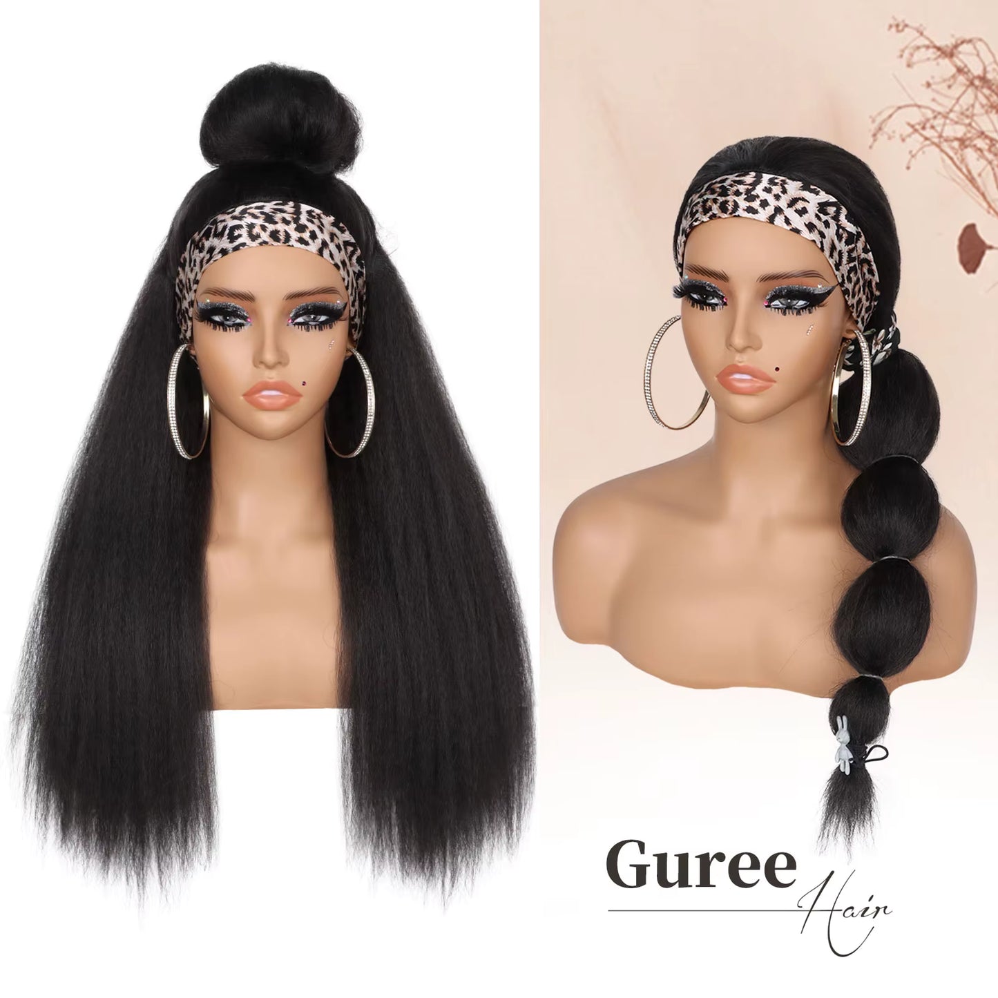 The Band Belle – Synthetic (Headband Wig)