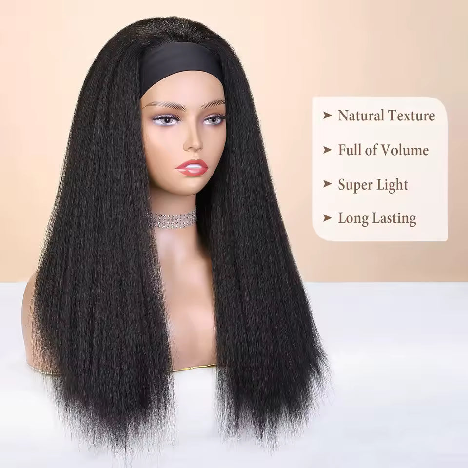 The Band Belle – Synthetic (Headband Wig)