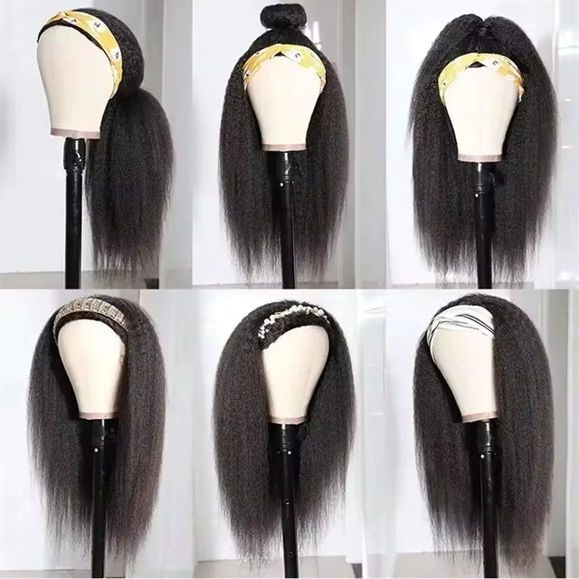 The Band Luxe – Human Hair (Headband Wig)