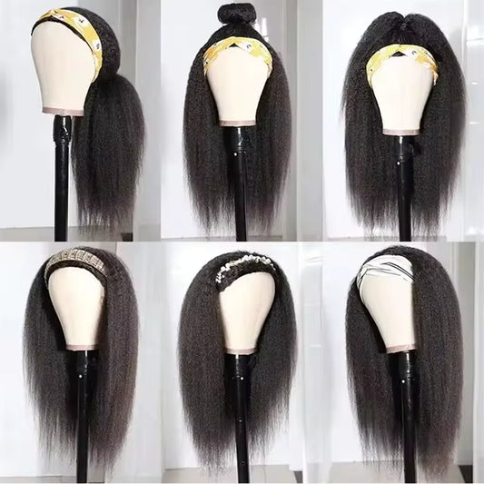 The Band Luxe – Human Hair (Headband Wig)