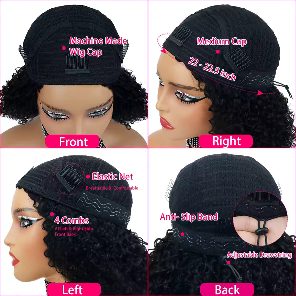 The Curl Woah - (Half Wig) Human Hair
