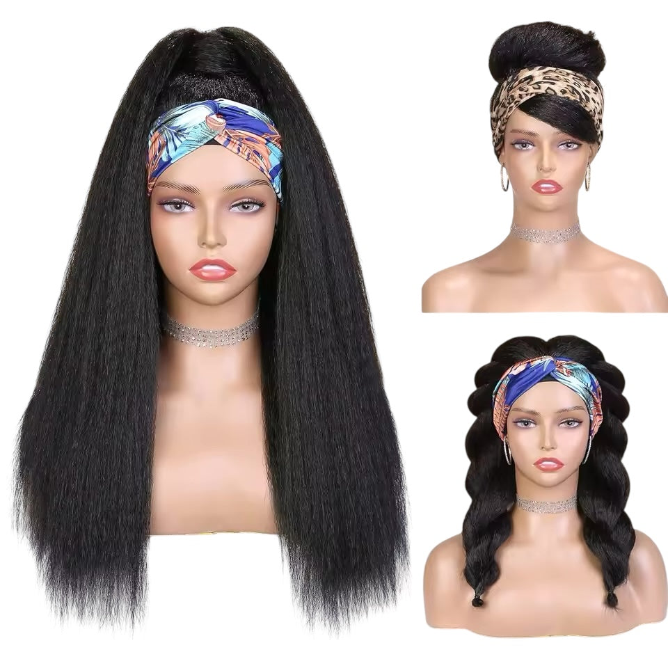 The Band Belle – Synthetic (Headband Wig)