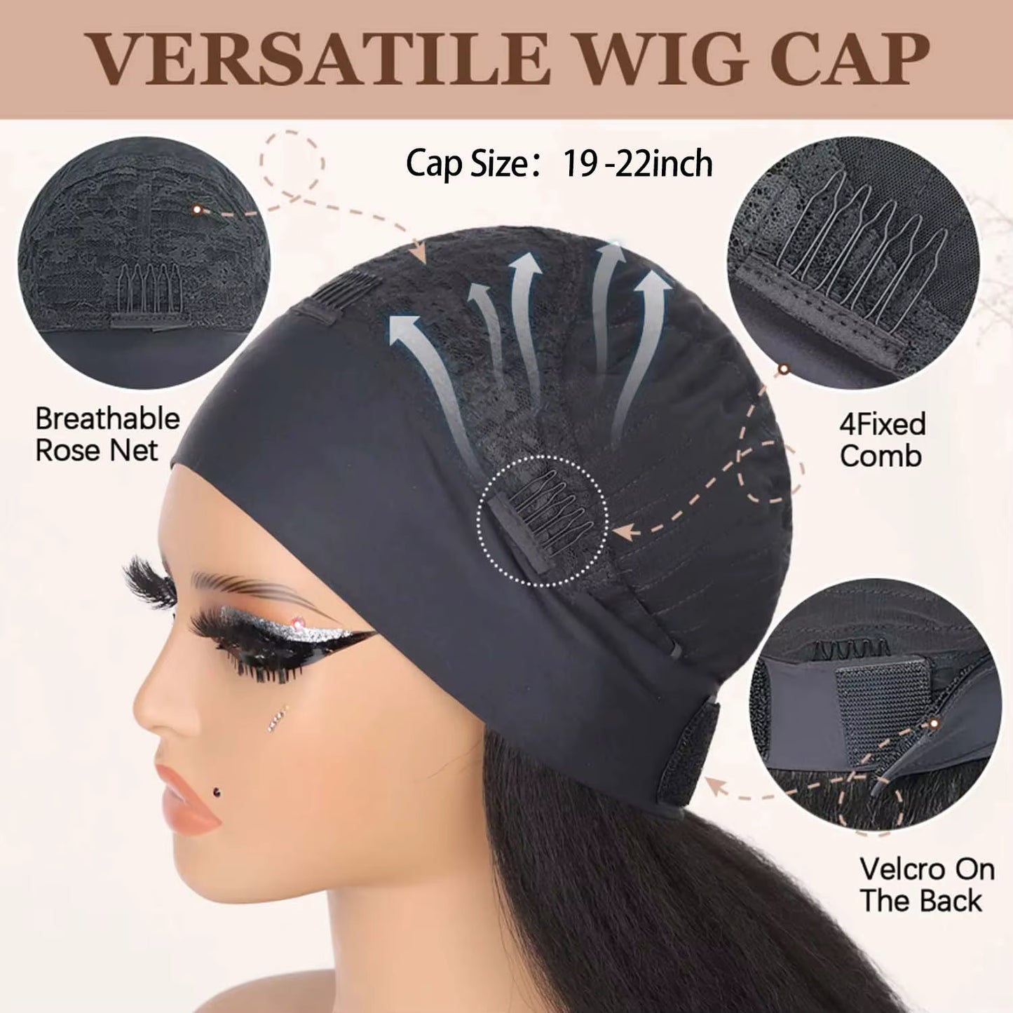 The Band Belle – Synthetic (Headband Wig)