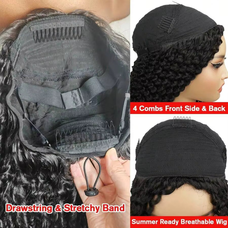The Curl Woah - (Half Wig) Human Hair