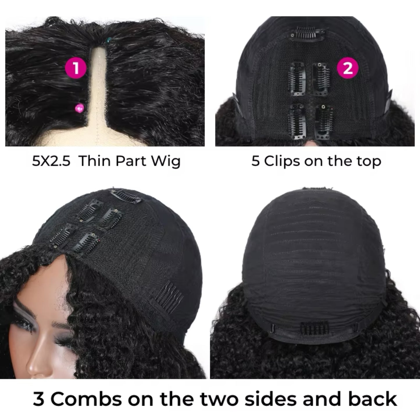 The Vee Vibe - Human Hair